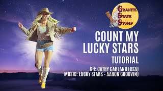 Count My Lucky Stars   Line Dance Tutorial