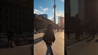 Toronto Regular Street Performer #shorts #toronto #streetperformer #cntower #unionstation