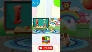 ABC Phonic Song Toddler Learning Video A to Z for kids Alphabet Song with Two Words for Each Letter