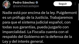 Pedro Sánchez, defiende la amnistía. (Antes no).