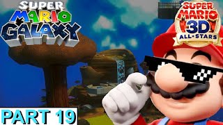 Super Mario galaxy | 100% playthrough [switch] part 19 | Mario roast!