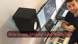 How To Use Ableton Like Mainstage