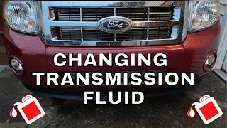 How to Change Transmission Fluid 2008-2012 Ford Escape