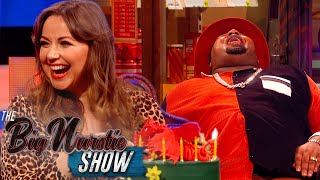 Charlotte Church Birthday Cake From Big Narstie! | The Big Narstie Show