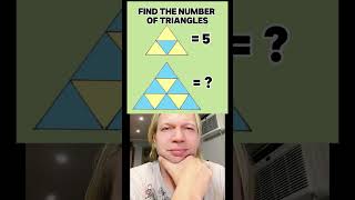 Find the number of triangles. #shorts #games #challenge