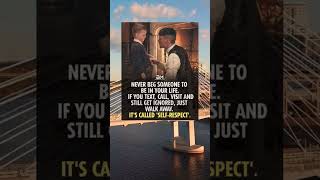 self respect thomas shelby best quotes #shorts #inspire