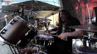 KRISIUN-Necronomical-Max Kolesne. Live at @BrutalAssaultOFFICIAL     2023 (Drum Cam)