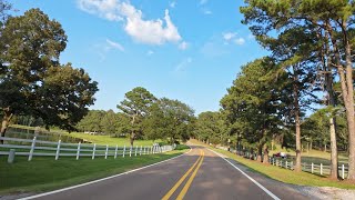 Sunday in the South Afternoon Drive - Relaxing Country Drive Ambient Sound