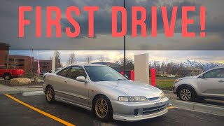 FIRST DRIVE In The Supercharged Integra | Project Integra