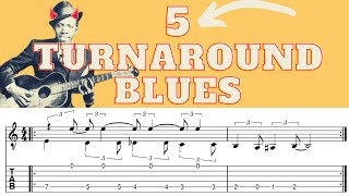 Come Suonare il Turnaround Blues in stile Robert Johnson sulla Chitarra