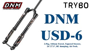 DNM USD-6 Upside Down Enduro Fork - First Impression and Dissasembly