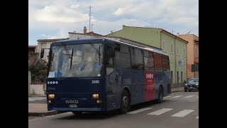 ARST CAGLIARI , IVECO 370 DALLAVIA LANCIATO SULLA SS 131