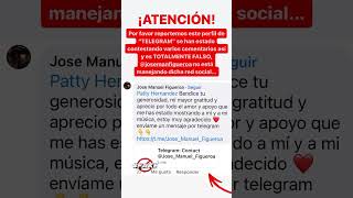 🔴#ATENCION reportemos este perfil de #TELEGRAM a nombre de @josemanfigueroa es TOTALMENTE FALSO!