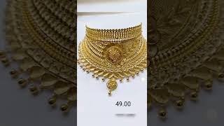 Gold chockers collections#yt shorts