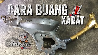 CARA BUANG KARAT DI BODY