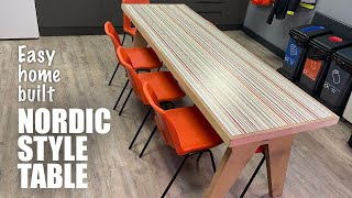 Building a Scandinavian Design Table - Paul Smith Style | Innovate Project