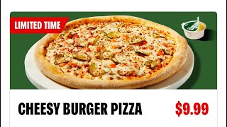 Papa John’s Cheesy BURGER Pizza