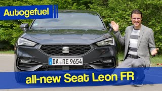 2020 Seat Leon FR REVIEW new generation mild-hybrid - Autogefuel