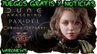 Noticias y Juegos GRATIS: Chrono Odyssey, Pax Dei, Dune Awakening, ArcheAge 2 y mucho más