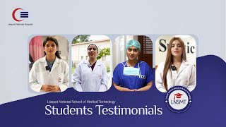 Students' Testimonial of Liaquat National School of Medical Technology