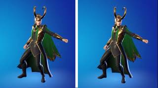 LOKI DOING ALL FORTNITE ICON SERIES EMOTE