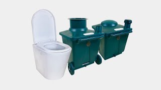 Green Toilet LUX kompostoiva käymälä sisätiloihin 2021