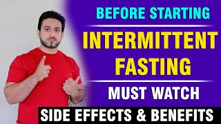 benefits and side effects of intermittent fasting Urdu/Hindi