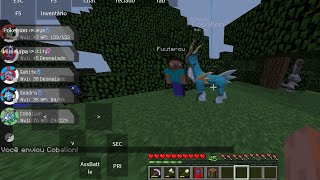 In Dabi está jogando Pixelmon