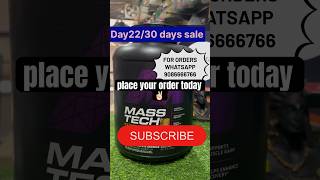 Day22/30 days sale muscletech masstech 2000 ar unbeatable price #shorts #reels #30dayschallenge