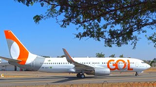 Plane Spotting at Brasilia International Airport, Boeing 737-800, Phenom 300, King Air C90B