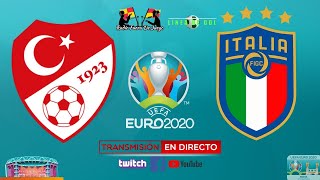 Turquía vs Italia | En Vivo Formato RADIO | Eurocopa