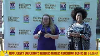 2023 New Jersey Governor's Awards in Arts Ed Red Carpet Countdown