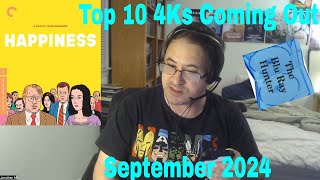 Blu Ray Hunter| My Top 10 4Ks coming out| September 2024