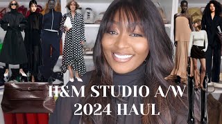 H&M STUDIO A/W 2024 HAUL | Fall & Winter Pieces!