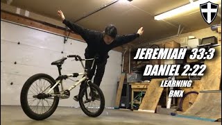 Day 496 (Jeremiah 33:3 Bible Study) BMX learning flatland, Bike, Cycling, 496