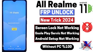 All Realme Frp Bypass Without Pc| Latest Security 2024 | Realme Bypass Google Account Android 11