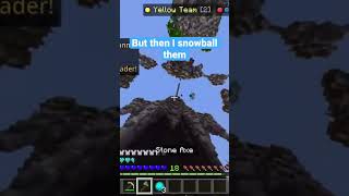 Epic kill in HIVE Skywars (MC Bedrock)