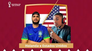 HOLANDA X EUA - AO VIVO - OITAVAS DE FINAIS COPA DO MUNDO