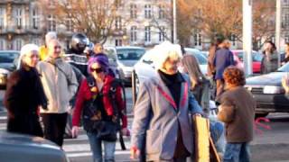 Flash mob OVS Nantes janvier 2009