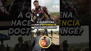 A QUÉ ESCENA HACE REFERÍA DOCTOR STRANGE? #marvel #ironman #doctorstrange #warmachine #mcu #avengers