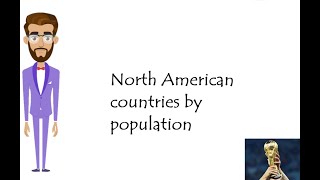 North American countries by population