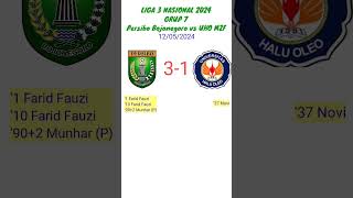 FT PERSIBO BOJONEGORO VS UHO MZF KENDARI LIGA 3 NASIONAL 2024 BABAK 32 BESAR