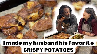 EASY VEGAN RECIPES | HOW TO MAKE CRISPY POTATOES!