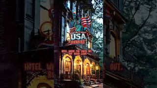 Crazy USA Facts: Part 32, The Hotel Where You Check Out, But Never Leave 🏨 #usa #facts