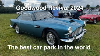 The best car park in the world - Goodwood Revival 2024 public car park