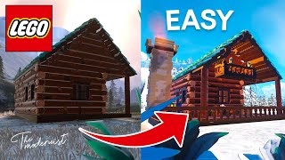 How to Transform your Winter Cabin in Fortnite Lego!