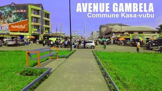 Les artères de Kinshasa | Avenue GAMBELA | Kasa-vubu | Kinshasa - RDC