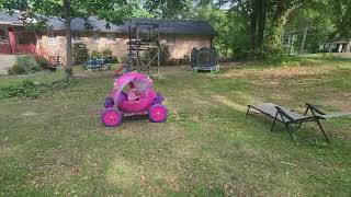 power wheels princess carriage