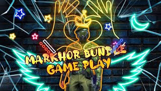 GAME PLAY WITH MARKHOR BUNDLE/FREFIRE/MSGAMING11 #subscribe #gaming #youtube