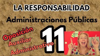 LEY 40/2015 Y 39/2015. RESPONSABILIDAD DE LAS ADMINISTRACIONES PÚBLICAS... OPOSICIONES ESPAÑA